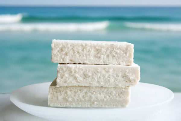 Ocean Sunset Sea Salt Soap Bar Maroon Oliver