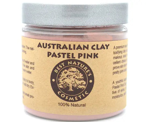 Australian Pastel Pink Clay for stressed, mature skin - Leisure Life USA