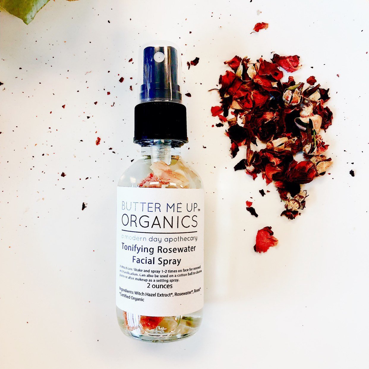 Organic Rosewater Toner / Facial Mist / Makeup Setting Spray / Organic - Leisure Life USA
