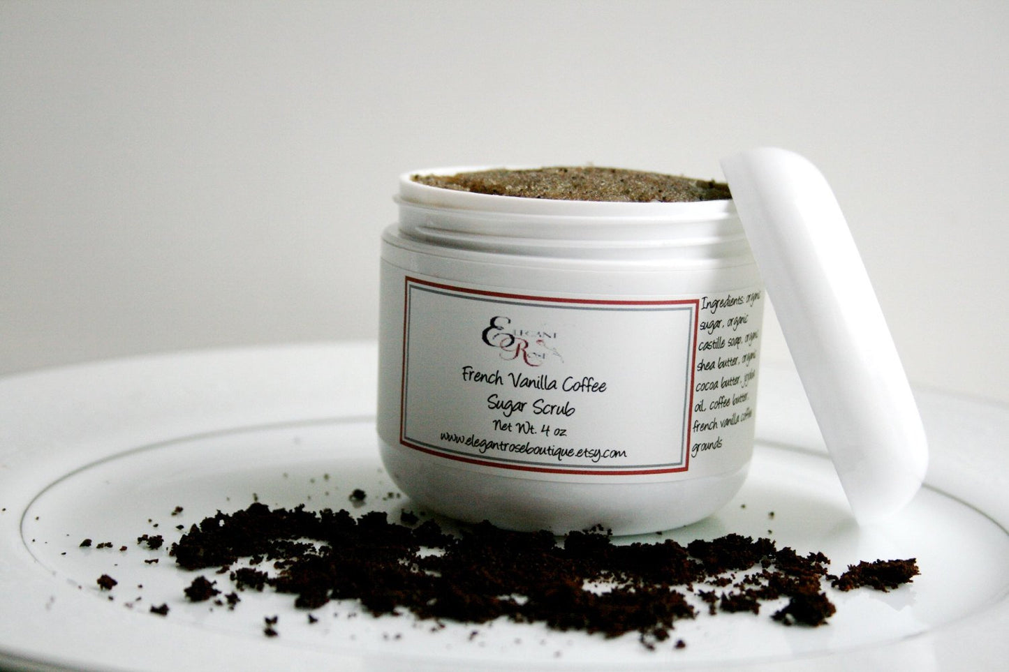 Organic French Vanilla Coffee Scrub - Leisure Life USA