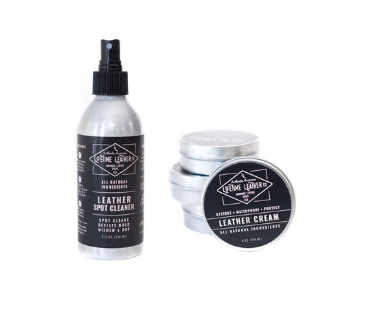 Natural Leather Care Kit - Leisure Life USA