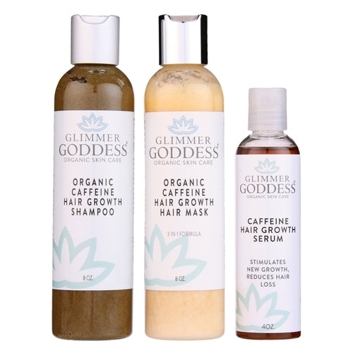 Organic Caffeine Hair Growth Trio - Leisure Life USA
