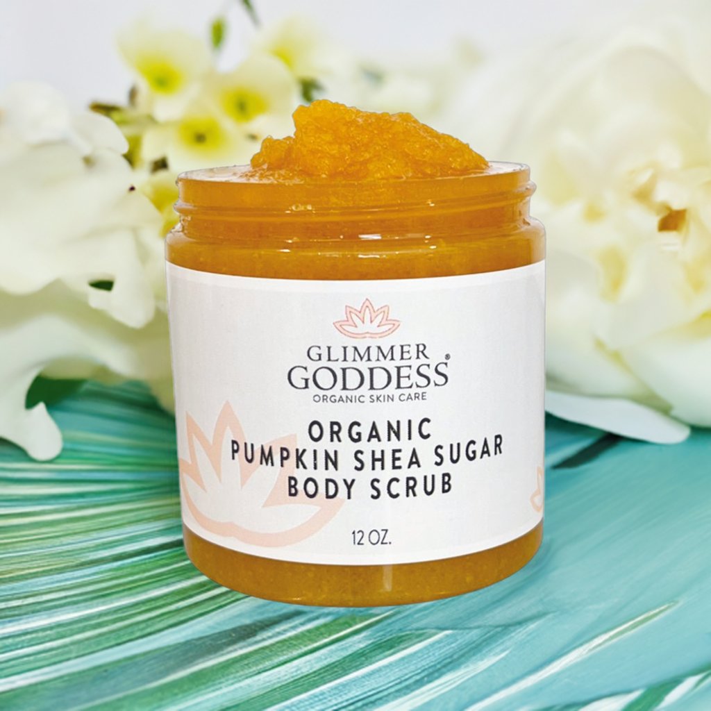Glimmer Goddess Organic Shea Sugar Body Scrub | Pumpkin or Cinnamon Apple - Leisure Life USA