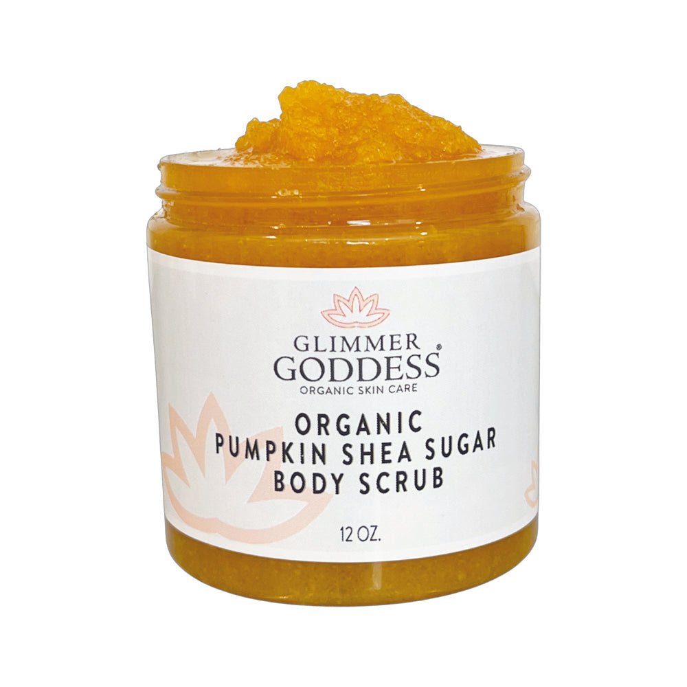 Glimmer Goddess Organic Shea Sugar Body Scrub | Pumpkin or Cinnamon Apple - Leisure Life USA