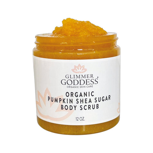 Glimmer Goddess Organic Shea Sugar Body Scrub | Pumpkin or Cinnamon Apple - Leisure Life USA