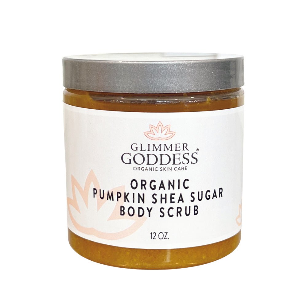 Glimmer Goddess Organic Shea Sugar Body Scrub | Pumpkin or Cinnamon Apple - Leisure Life USA