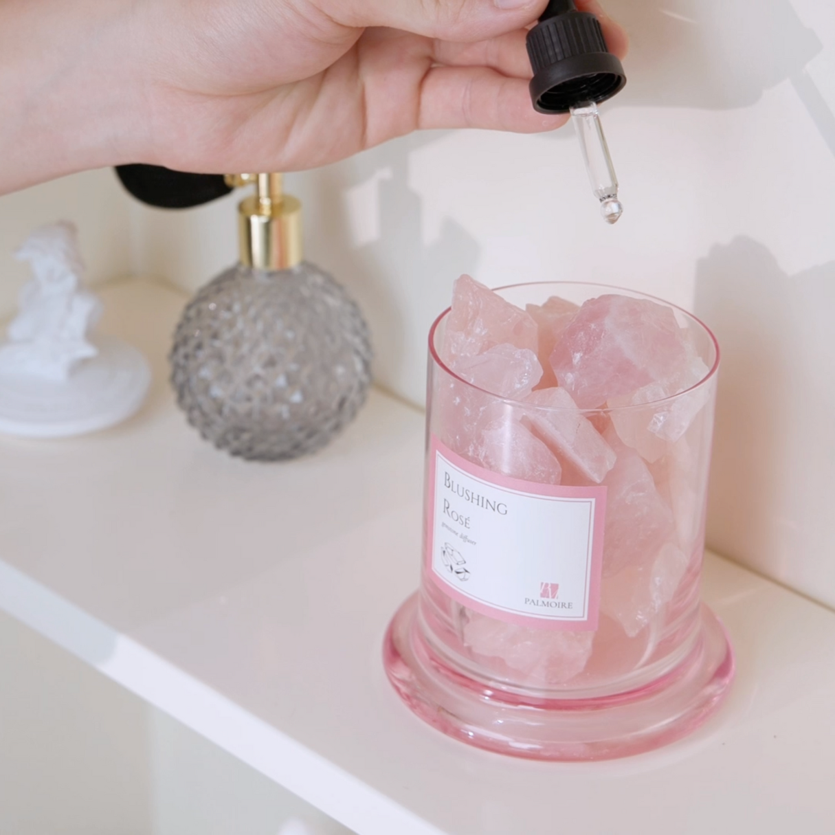 Blushing Rosé Gemstone Diffuser - Leisure Life USA