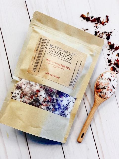 Organic Rose Epsom Pink Himalayan Sea Salt Soak - Leisure Life USA