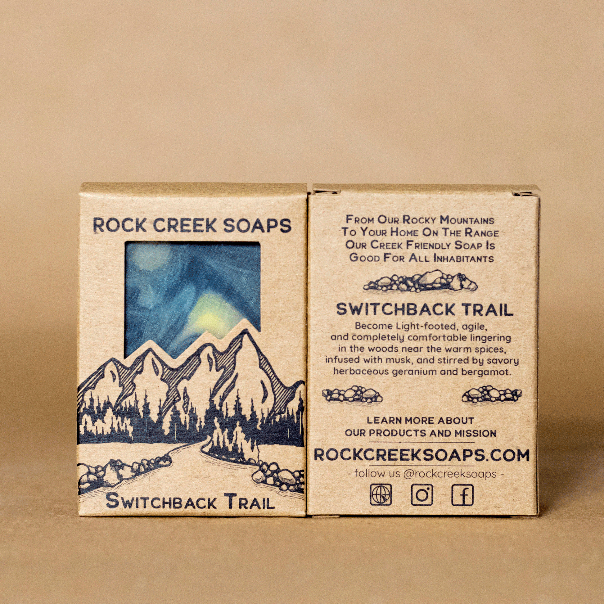 Rock Creek Spice + Musk + Bergamot Soap Bar Rock Creek Soaps
