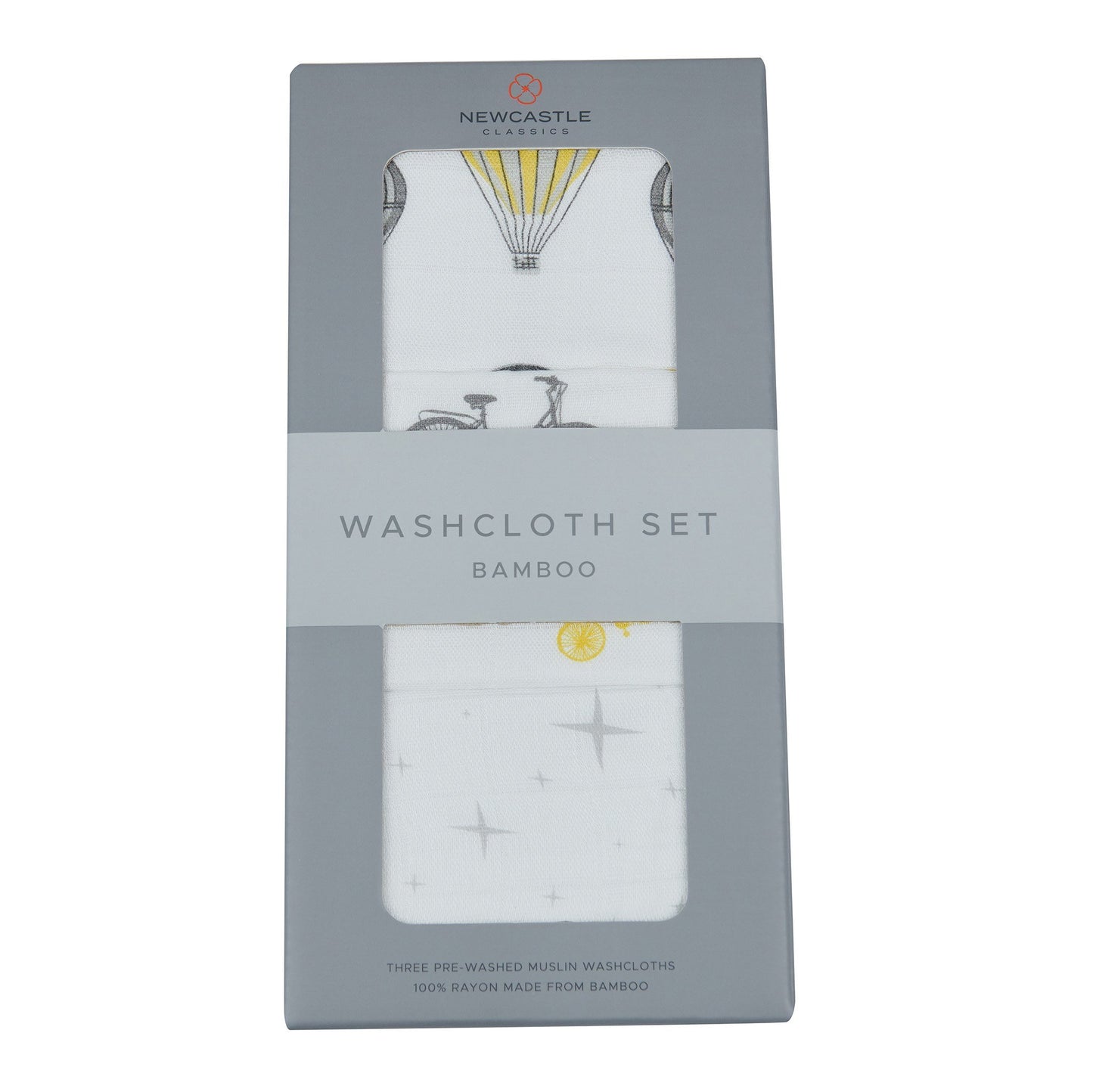 World Traveler Bamboo Washcloth Set 3PK - Leisure Life USA