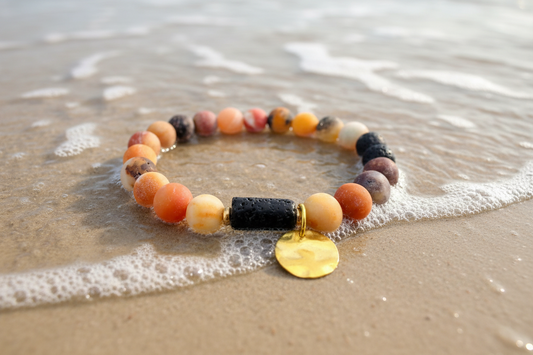 Sun Goddess Lava Stone Essential Oil Bracelet