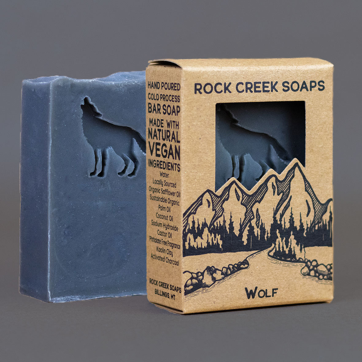 Rock Creek Cardamom + Teakwood Soap Bar | Wolf