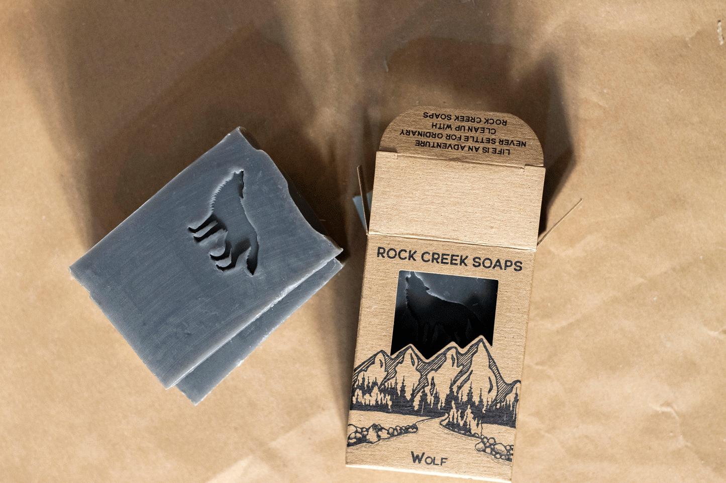 Rock Creek Cardamom + Teakwood Soap Bar | Wolf
